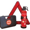 Triangles, Fire Extinguishers, and First Aid Kits
