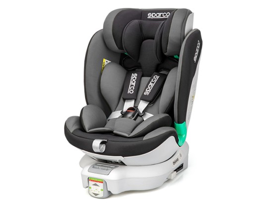 Child Car Seat i-Size (40–135 cm) GREY 1pc SPARCO