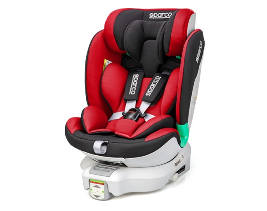 Child Car Seat i-Size (40–135 cm) RED 1pc SPARCO