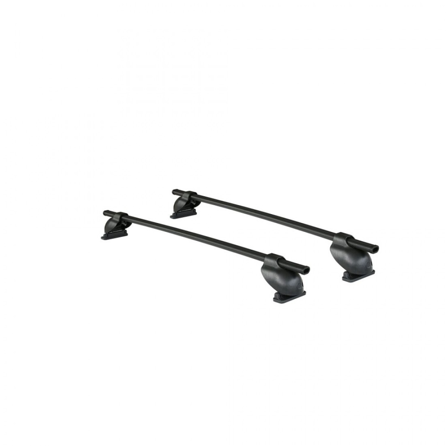 2pcs set of iron car roof bars with fitting kit110cm for Logico OPEL Corsa F / Corsa-e F 5P (2019>) 5D load capacity 50 kg Cam