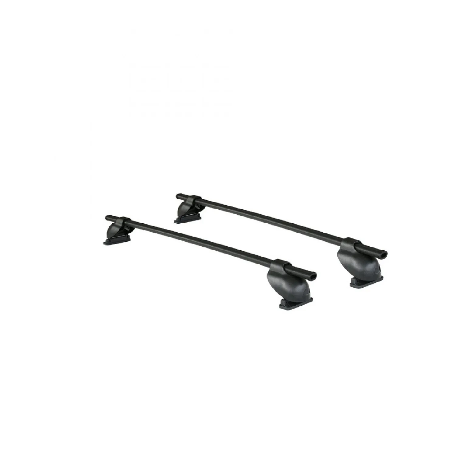 2pcs set of iron car roof bars with fitting kit110cm for Logico OPEL Corsa F / Corsa-e F 5P (2019>) 5D load capacity 50 kg Cam