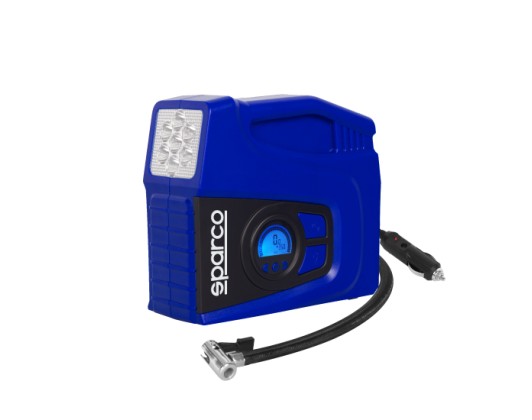 Car Compressor 12V with LED 1pc Sparco