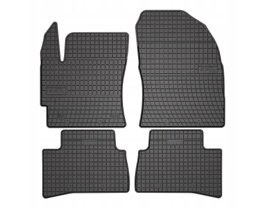 Rubber car mats for Toyota Corolla Cross 2022-> 4pcs Frogum