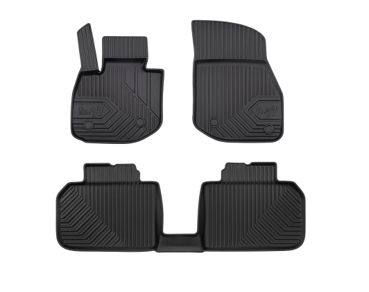 Car mats No77 for BMW iX1 crossover 2022-> 4pcs Frogum