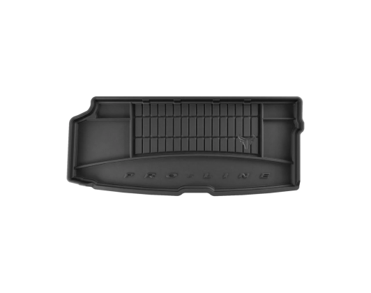 Car trunk mats  3D for Volvo XC90 7seat (3rd series colapsible) 2014-> 1pc Frogum
