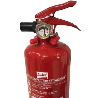 1kg Powder Fire Extinguisher with Pressure Gauge and Bracket – Mobiak