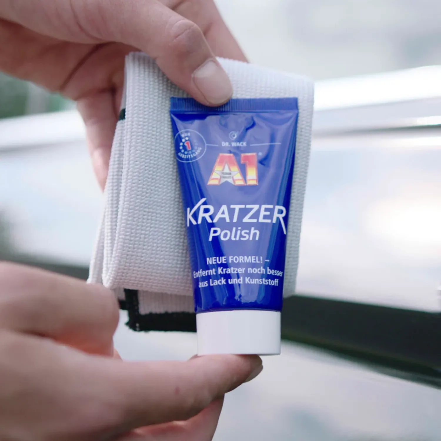 A1 Scratch Polish 50ml with microfiber Dr. Wack