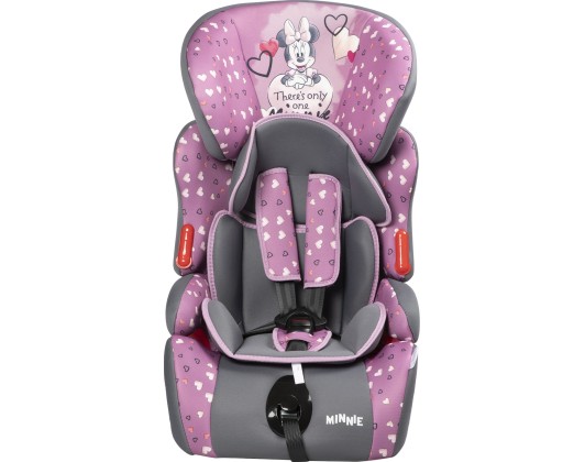 Child Car Seat 9-36kg Minnie pink 1pc Colzani