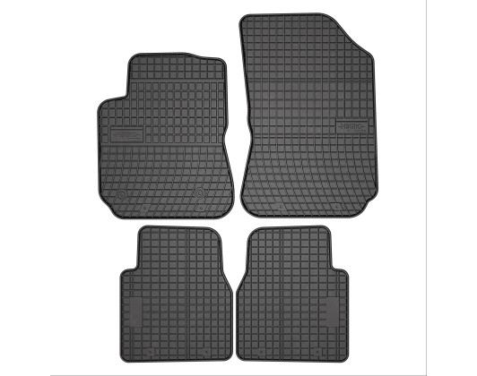 Rubber car mats for Citroen C4 Cactus 2014-> 4pcs Frogum