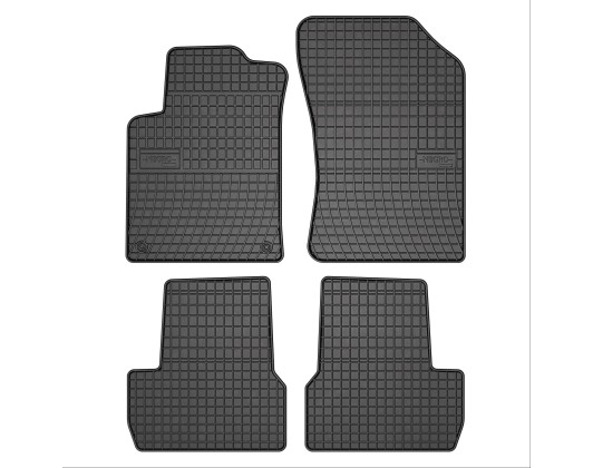 Rubber car mats for Citroen C3 2009-2016 4pcs Frogum