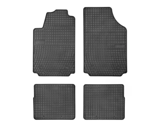 Rubber car mats for Audi A2 2000-2005 4pcs Frogum