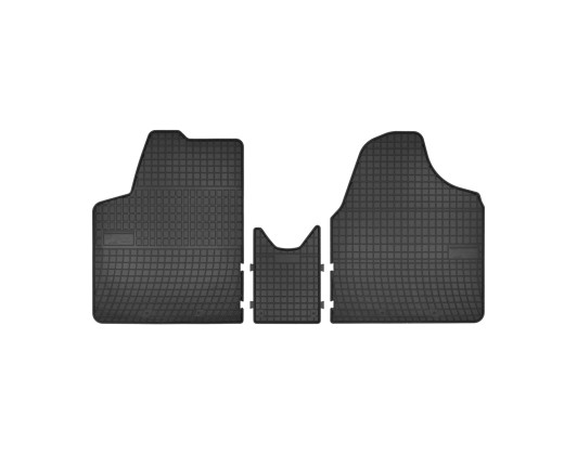 Rubber car mats for Citroen Jumpy 2007-2016 - Fiat Scudo 2006-2016 - Peugeot Expert 2006-2016 - Toyota Proace 2013-> 3pcs Frogum