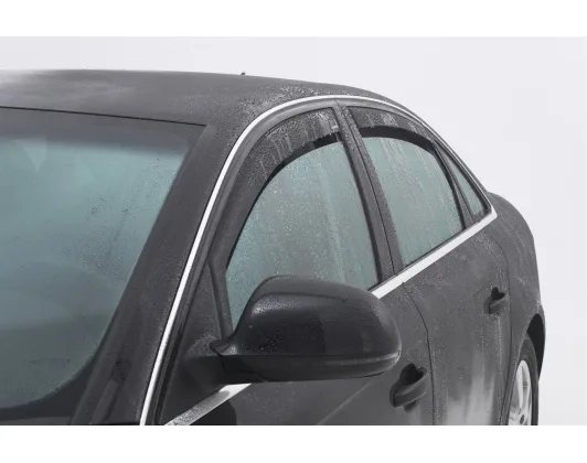 Front wind deflectors Citroen Berlingo - Opel Combo - Peugeot Rifter 2018-> 3-5D 2pcs Climair