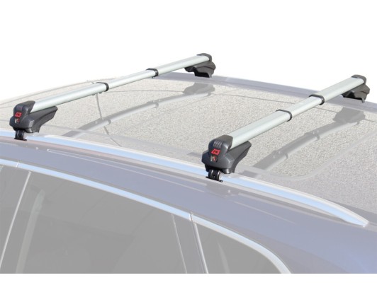 Aluminum roof bars Clop Infinity 75kg adjastable 77cm-115cm with kit 2pcs G3