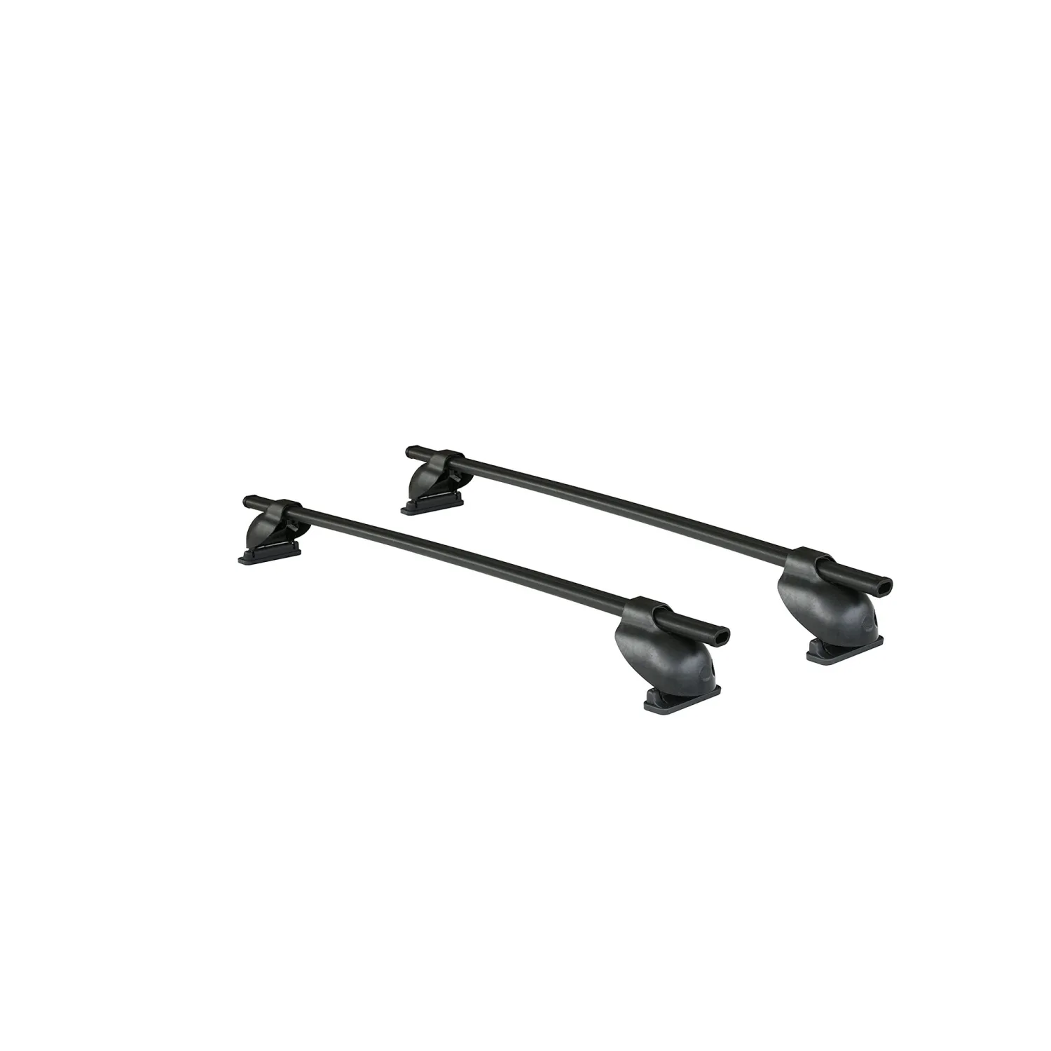 2pcs set of iron car roof bars with feet 110cm for Volvo S40 4D 1995-2004 Logico Cam