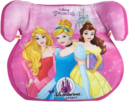 Child Car Seat Booster 15-36kg Princess Cinderella - Belle - Sleeping Beauty 1pc Colzani