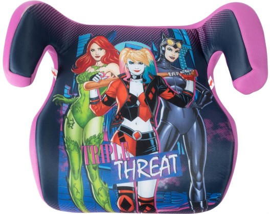 Child Car Seat Booster 15-36kg Catwoman - Poison Ivy - Harley Quinn 1pc Colzani