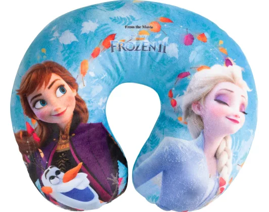 Cervical Children Travel Neck Pillow princesses Elsa Frozen 1pc Colzani