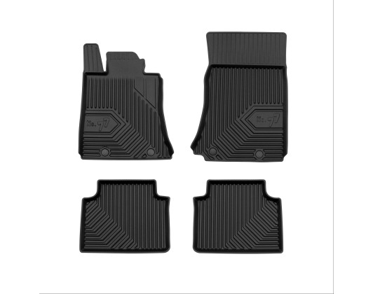 Car mats No77 for Alfa Romeo Giulia 2016-> 4pcs Frogum