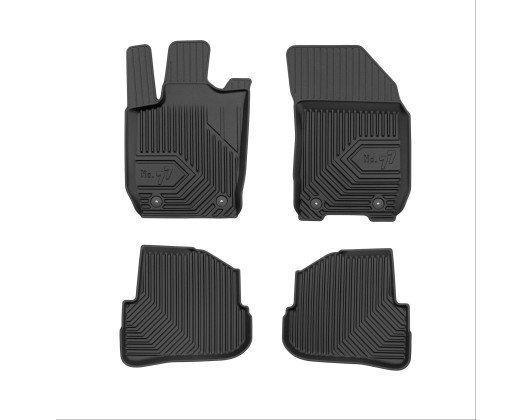 Car mats No77 for Audi A1 Sportback (Pre-facelift) 2012-2014 3pcs Frogum