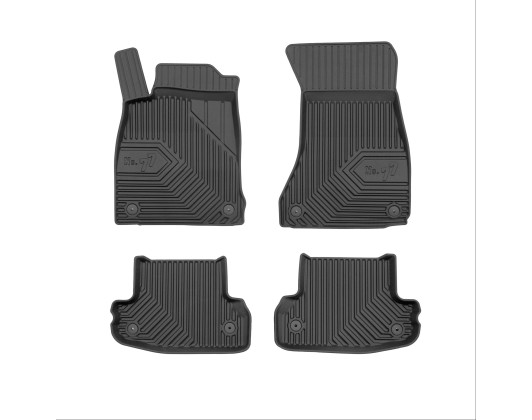 Car mats No77 for Audi A5 Coupe 2016-> 4pcs Frogum