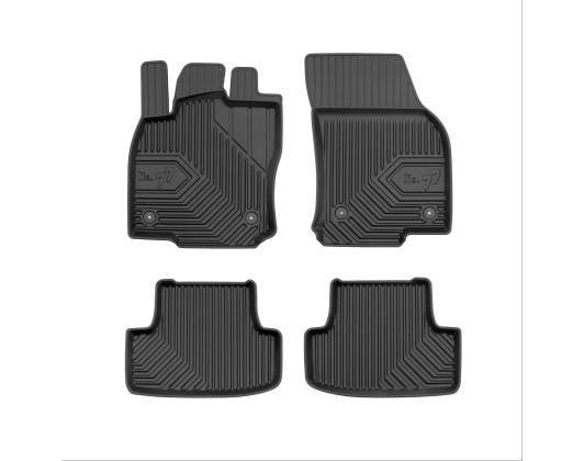 Car mats No77 for Audi Q2 2016-2020 4pcs Frogum