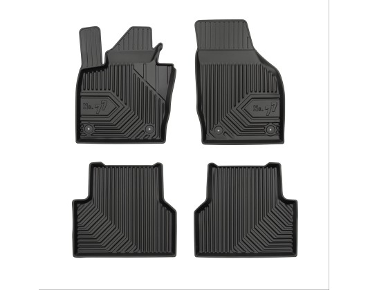 Car mats No77 for Audi Q3 2011-2018 4pcs Frogum