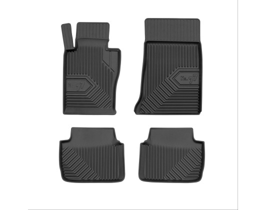 Car mats No77 for BMW S3 E46 (four wheel drive) 1998-2005 4pcs Frogum