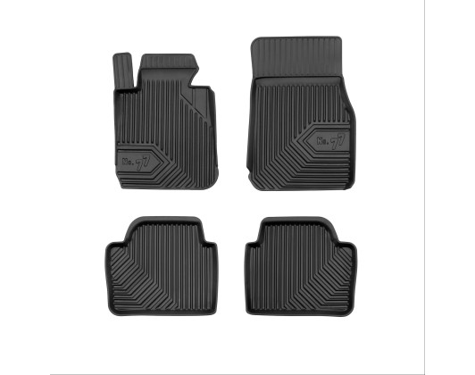 Car mats No77 for BMW S3 F30/F31 (no xDrive) 2011-2018 4pcs Frogum