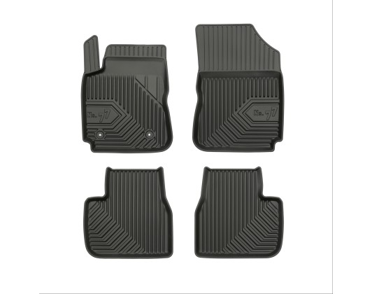 Car mats No77 for Citroen C4 Cactus 2014-2020 4pcs Frogum
