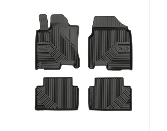 Car mats No77 for Nissan Qashqai (Tekna edition) 2006-2013 4pcs Frogum