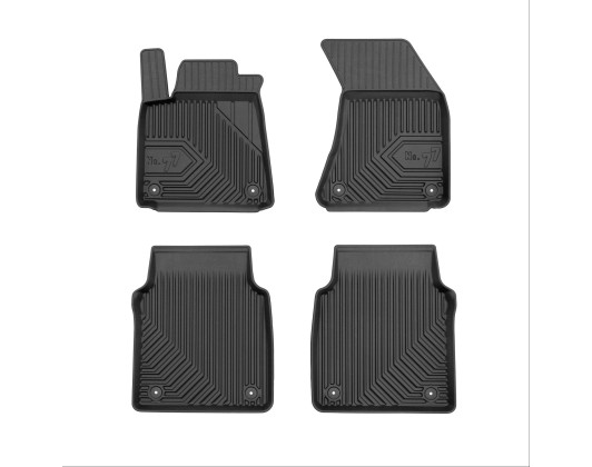 Car mats No77 for Audi A8 (long wheelbase) 2009-2017 4pcs Frogum