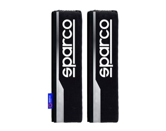 Seat belt pads Sparco 2pcs Black Sparco