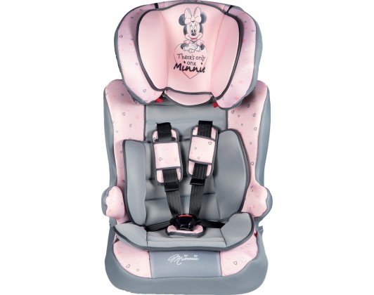 Child Car Seat 9-36kg Minnie pink 1pc Colzani