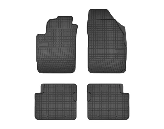 Rubber car mats for Alfa Romeo Giulietta 2010-> - Fiat Stilo 2002-2008 - Bravo 2007-2014- Lancia Delta 2008-2014 4pcs Frogum