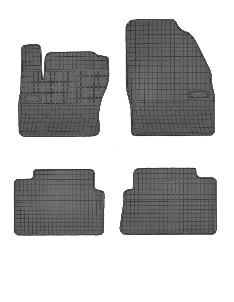 Rubber car mats for Ford Kuga 2008-2012 4pcs Frogum