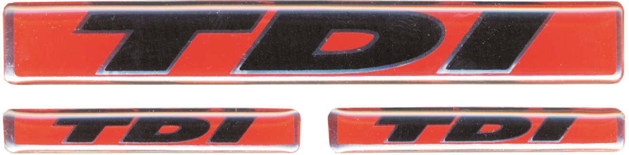 Αυτοκόλλητο Turbo-TDI-M-16V set Quattroerre