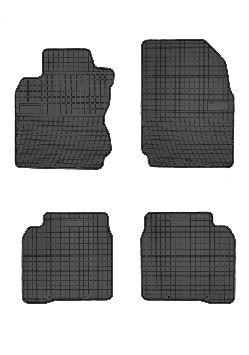 Rubber car mats for Nissan Note 2006-2012 4pcs Frogum