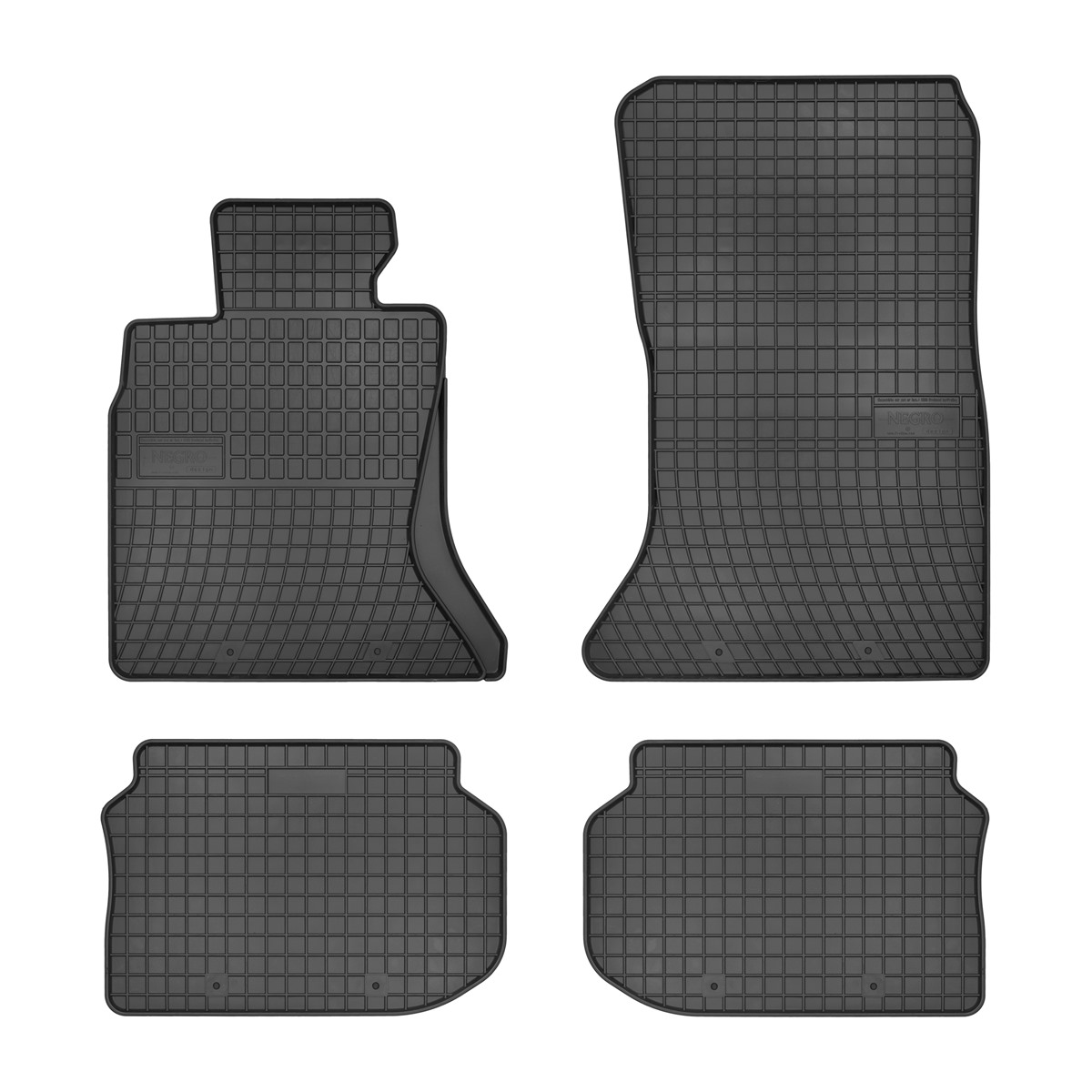 Rubber car mats for BMW S5 F10- F11 2010-2013 4pcs Frogum