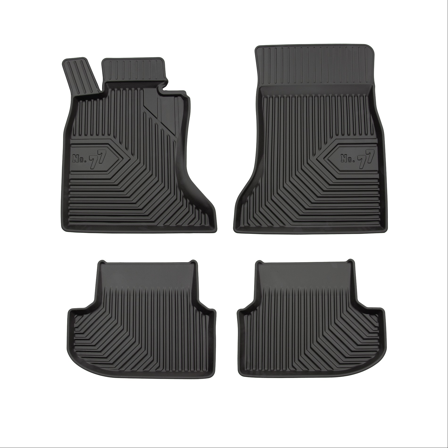 Car mats No77 for BMW S5 F10 (Facelift) 2013-2017 4pcs Frogum