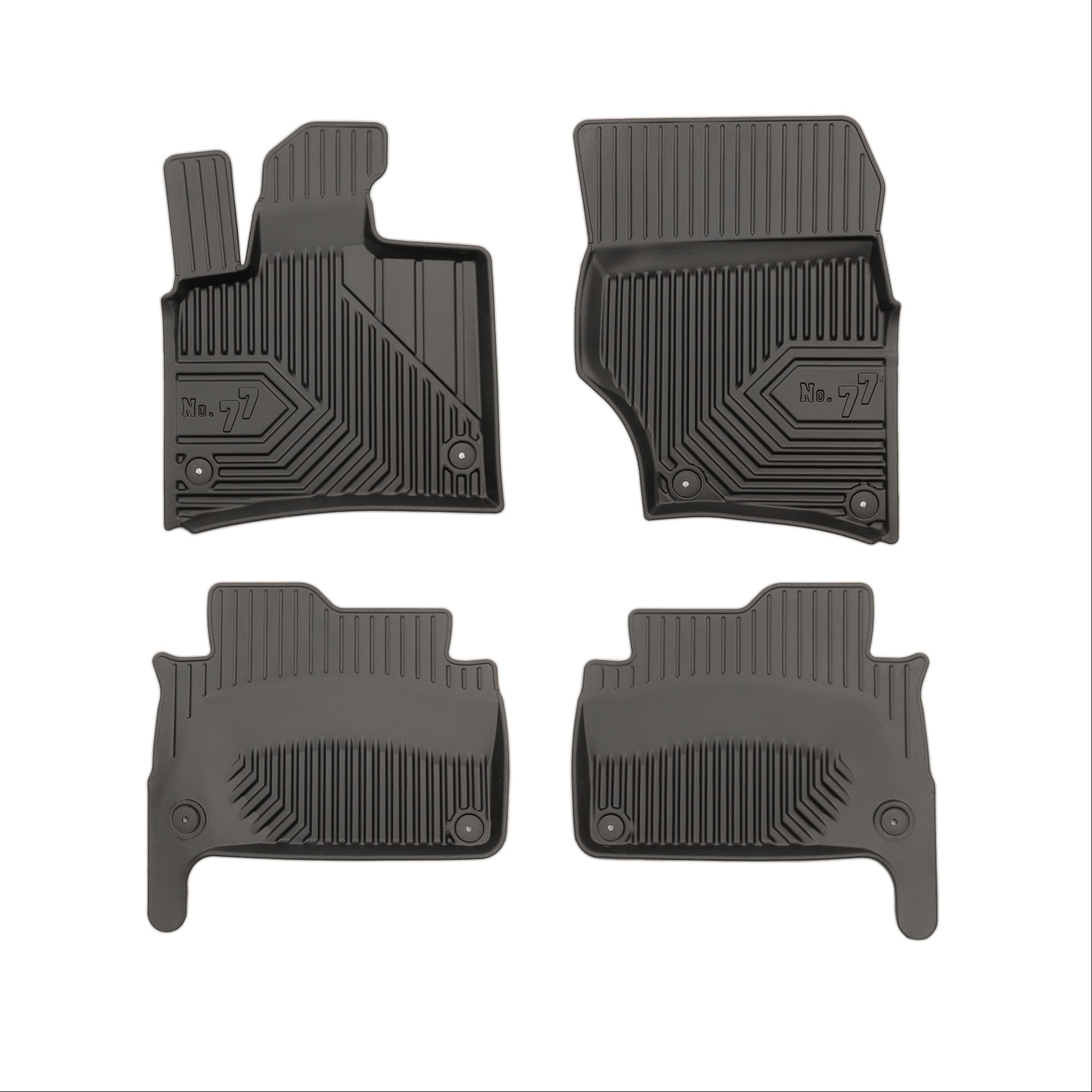 Car mats No77 for Audi Q7 2005-2015 4pcs Frogum