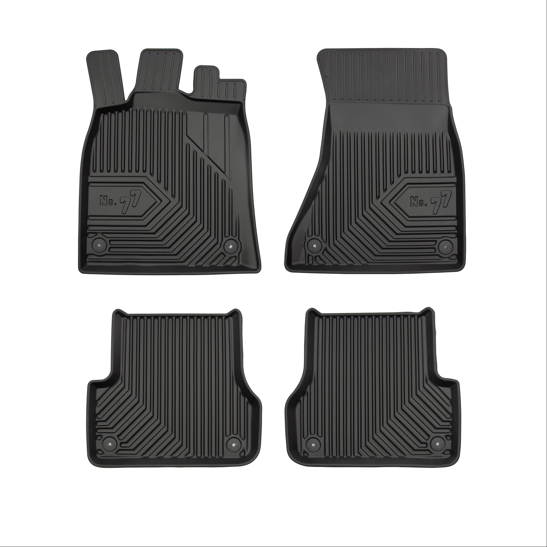Car mats No77 for Audi A6 2011-2018 4pcs Frogum