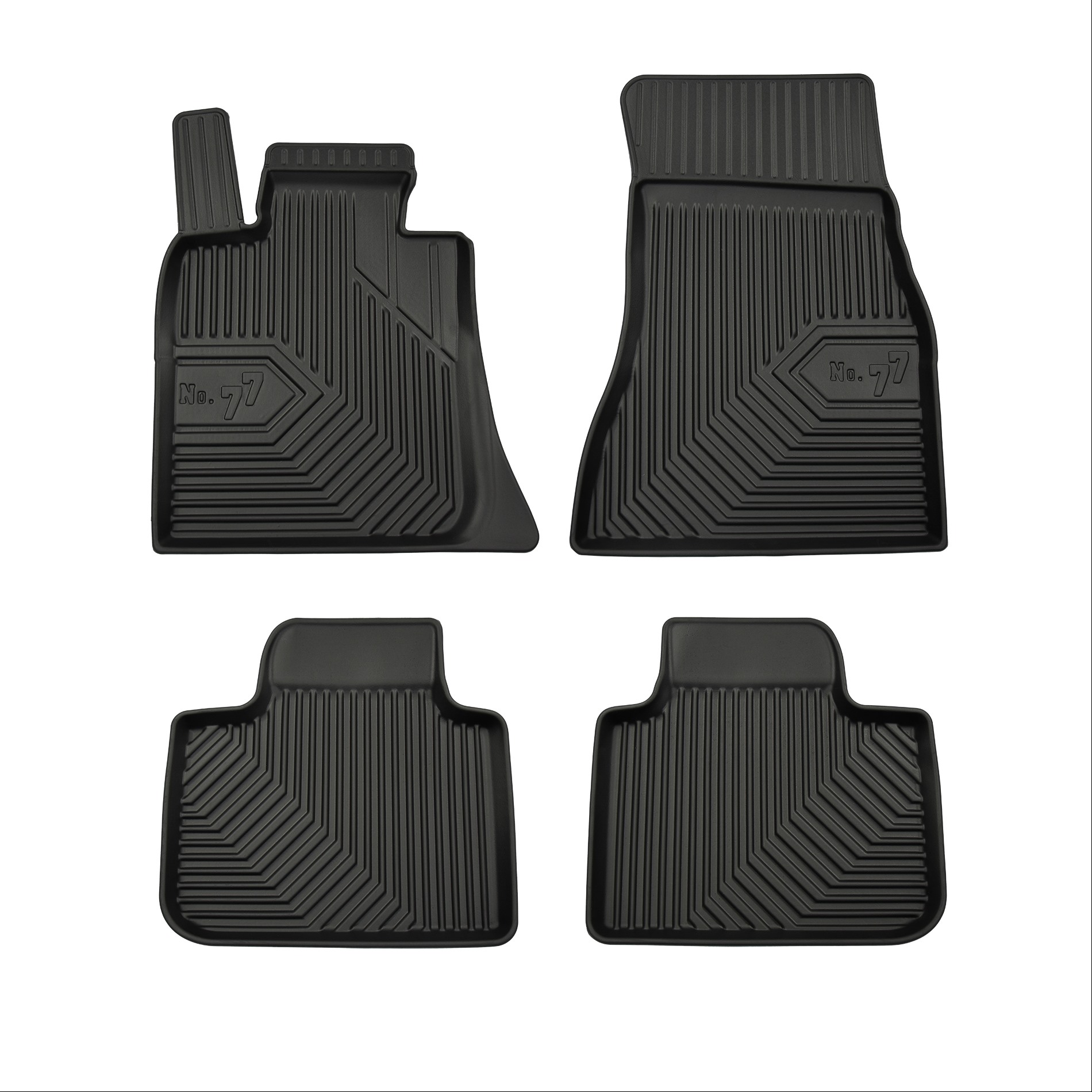 Car mats No77 for BMW S6 G32 2017-> 4pcs Frogum