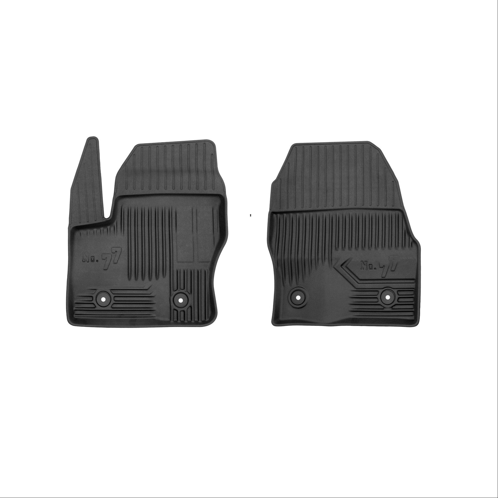 Car mats No77 for Ford Transit Connect 2013-> 2pcs Frogum