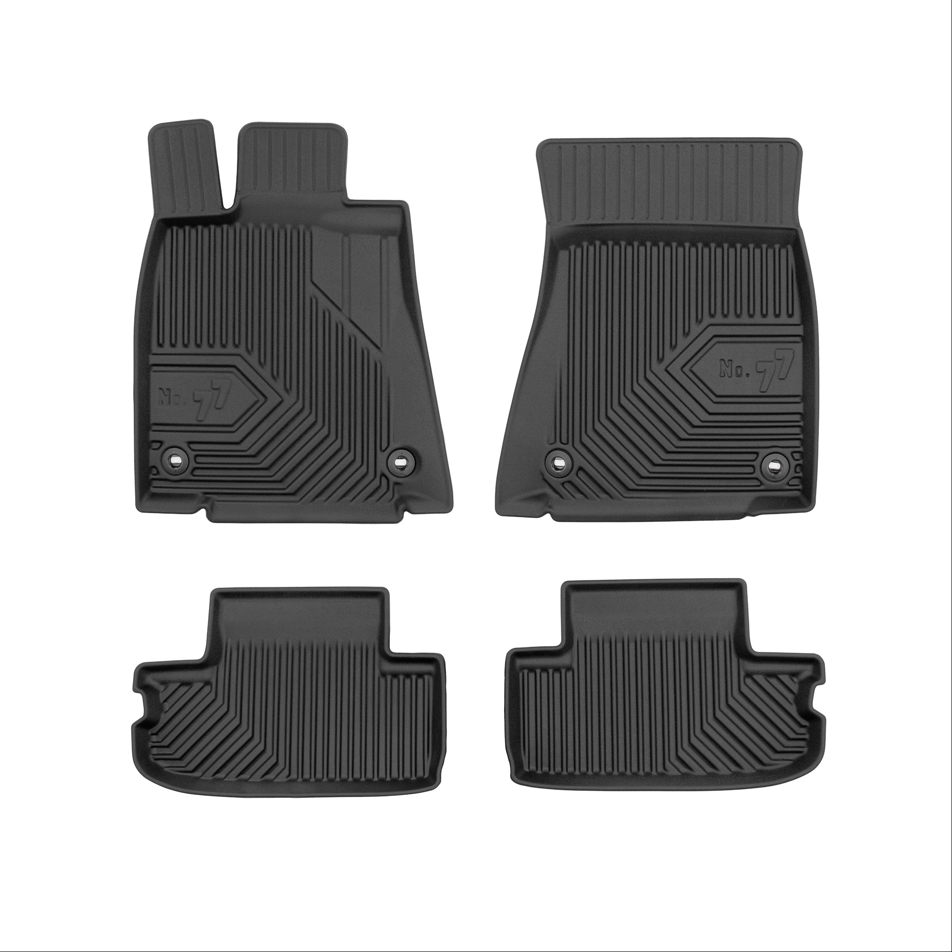 Car mats No77 for Lexus RC 2014-> 4pcs Frogum