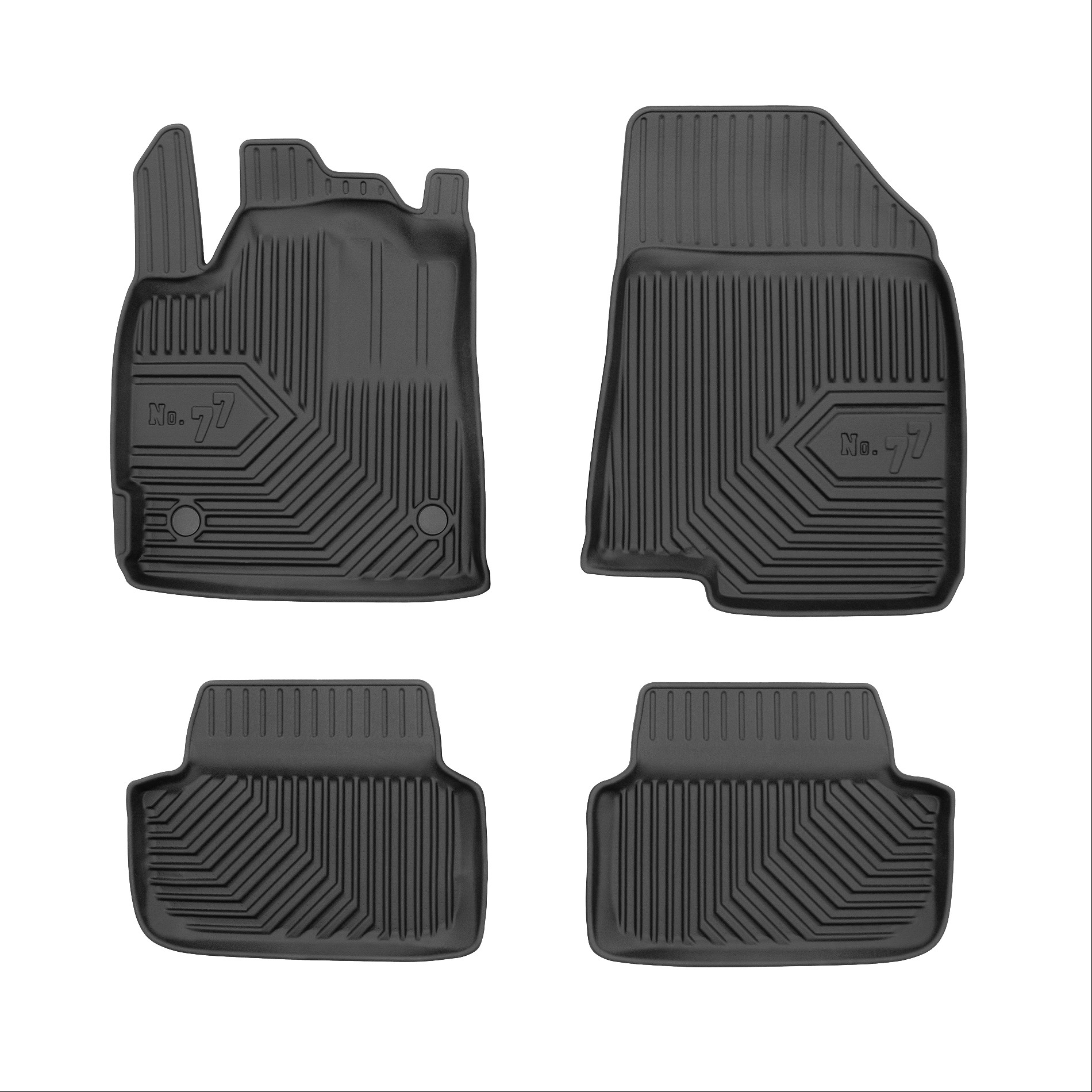 Car mats No77 for Lexus UX 2018-> 4pcs Frogum