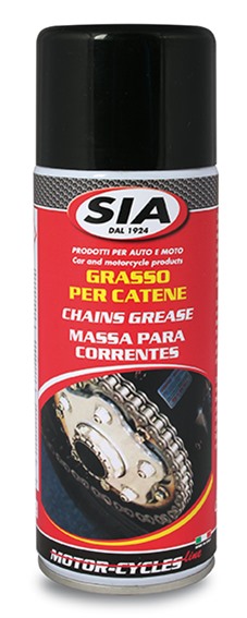 Moto chain grease spray 400ml 1pc Sia