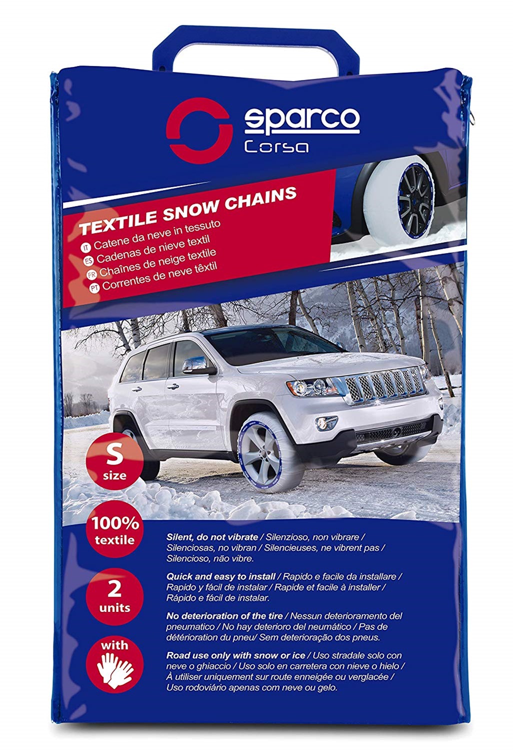 Textile Snow Chain Small Sparco