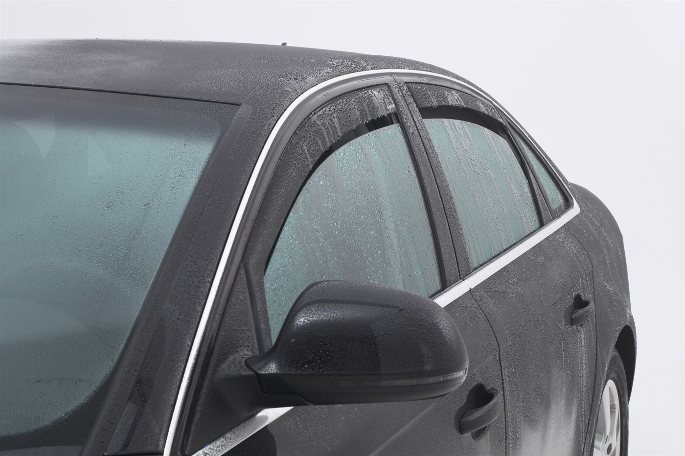 Front wind deflectors BMW X6 2014-2019 5D 2pcs Climair