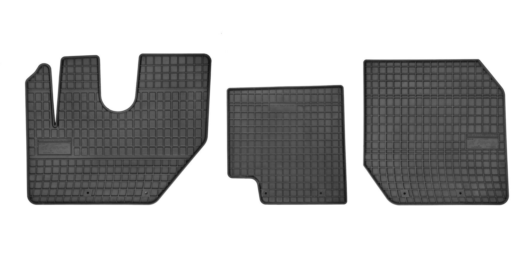 Rubber car mats for Audi A8 2009-2017 4pcs Frogum